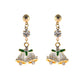 Jewelry Christmas Bell Shape Rhinestone Stud Earrings Fashion Ladies Christmas Gift Earrings Earrings