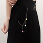 Jewelry tassel color five-pointed star pendant pants bag accessories female hip-hop geometric clothing pendant