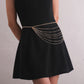 Jewelry multi-layer simple chain body chain female retro sexy punk metal waist chain