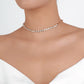 N8753 Chain Tassel Necklace Female Claw Chain Stitching Personality Simple Back Chain Niche Temperament Y-shaped Necklace