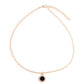 Fashion Design Simple and Exquisite Ladies Necklace Diamond Pendant Clavicle Chain Boutique