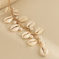 Jewelry French pastoral shell imitation pearl pendant necklace femininity long sexy necklace