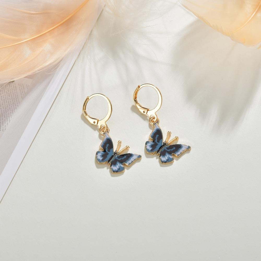 Popular Cute Butterfly Earrings Fashion Small Earrings Earrings Accessories