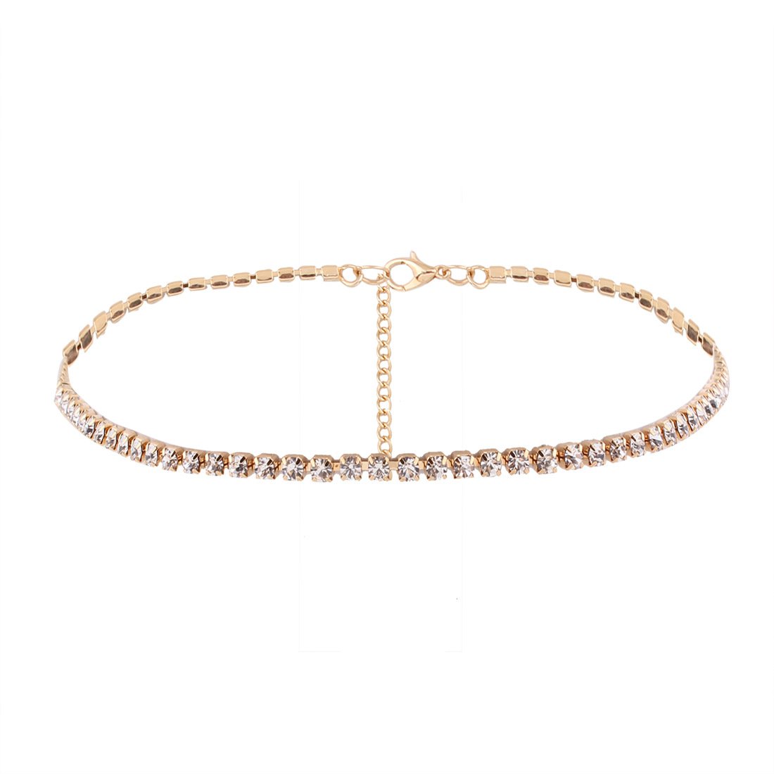 N5612 simple temperament diamond necklace female collarbone necklace necklace choker single product
