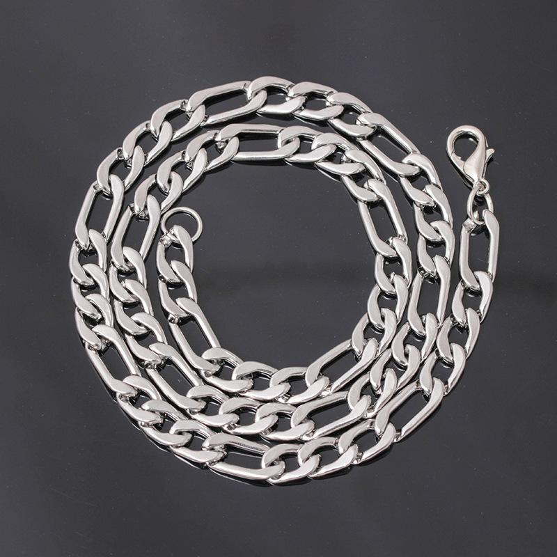 Taobao Tmall stainless steel three to one NK chain necklace cold fashion titanium steel jewelry