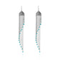 Fashion Earrings Exquisite Alloy Turquoise Boutique Female Jewelry Ladies Personality Earrings
