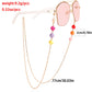 Glasses chain mask hanging chain simple colorful glasses hanging chain fashion sunglasses hanging chain