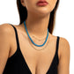Jewelry Niche Indifferent Metal Chain Clavicle Necklace Fashion Versatile Geometric Multilayer Necklace