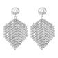 E1526 Temperament Claw Chain Rhinestone Tassel Earrings Baroque Light Luxury Internet Celebrity Fashion Earrings