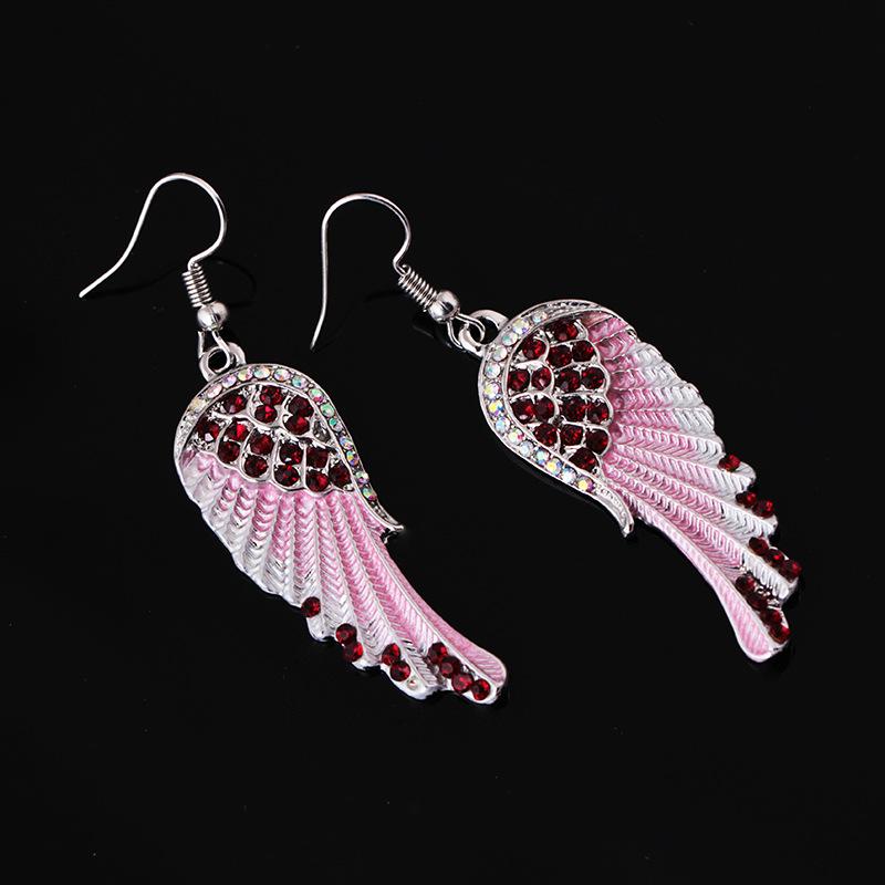 Fashion Angel Wings Diamond Earrings Simple Wings Earrings Earrings Earrings