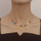 Jewelry Advanced Design Rice Bead Flower Necklace Female Clavicle Chain Simple Light Luxury Fashion Necklace