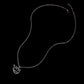 Wang Linkai's same style of little devil necklace men's trendy simple little ghost hip-hop net red trendy people jumping disco pendant necklace