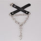Necklace Jewelry Retro Punk Multilayer Leather Collar Thorn Thorn Necklace Street Trendy Accessories