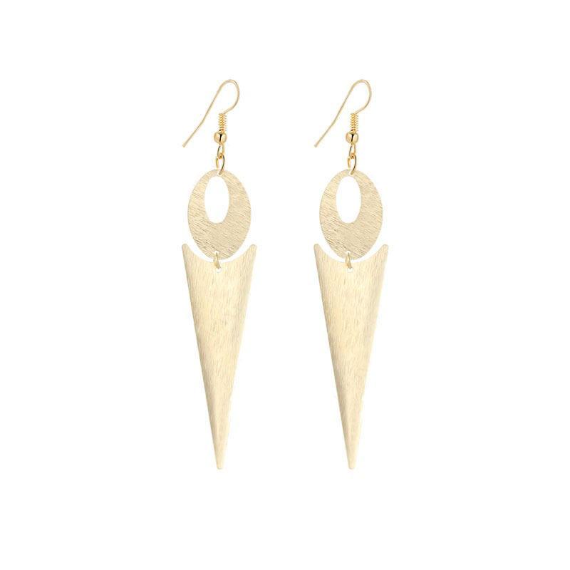 Arrow exaggerated earrings creative glamorous long earrings stage performance jewelry earrings