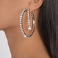 E1658 Jewelry Claw Chain Full Diamond Temperament Fashion Earring Personality Exaggerated Dinner Party Earrings