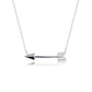 Popular jewelry, simple retro versatile collarbone chain, personalized arrow pendant necklace