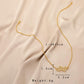 Export Fashion Simple Temperament Honeycomb Pendant Cross Chain Necklace Ladies Neck Jewelry