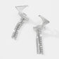 E116 Exquisite tassel earrings irregular small crowd simple earrings fashion ear bone clip women