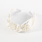 F566 autumn and winter velvet series hot dyed leaves headband niche knotted sweet and elegant going out retro headband female