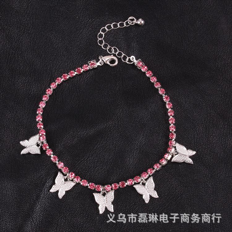 Accessories Creative Fashion Butterfly Bracelet Full Diamond Bracelet Personality Crystal Bracelet Bracelet Female