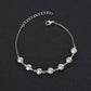 Jewelry Summer Simple Fashion Anklet Rhinestone Hanging Ring Single Layer Foot Decoration Anklet