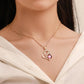 Set of decorations trend jewelry love love necklace earrings ring fashion three-piece set