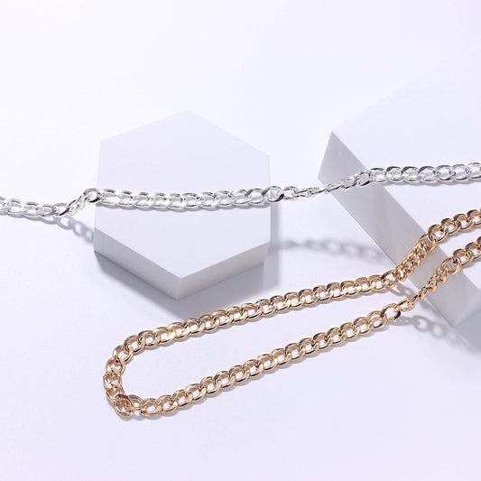Personality Jewelry Necklace Stainless Steel Men's Titanium Steel Thick Chain Men's Short Thick Chain C1