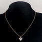 Jewelry ins simple creative dog footprints imitation pearl pendant necklace female minority design sense light luxury