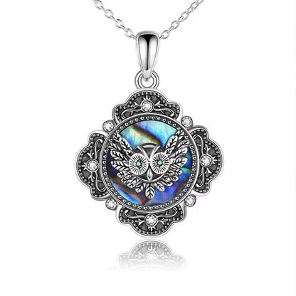 Explosive Jewelry Cute Animal Owl Necklace Female Retro Fashion Children's Pendant Jewelry