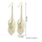 Jewelry Punk Earrings Fashion Hollow Leaf Earrings Temperament Personality Earrings