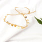 Fashion Necklace Simple Metal Color Round Clavicle Necklace For Women