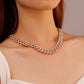 Jewelry Retro Hip Hop Rhombus Diamond Cuban Necklace Hiphop Trend Street Accessories Men