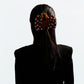 F5263 French autumn and winter velvet pearl hair clip creative fashion sweet age reduction creative bow ponytail clip