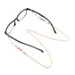 ins metal glasses chain simple mask chain fashion female glasses rope sunglasses anti-lost hanging neck chain accessories chain