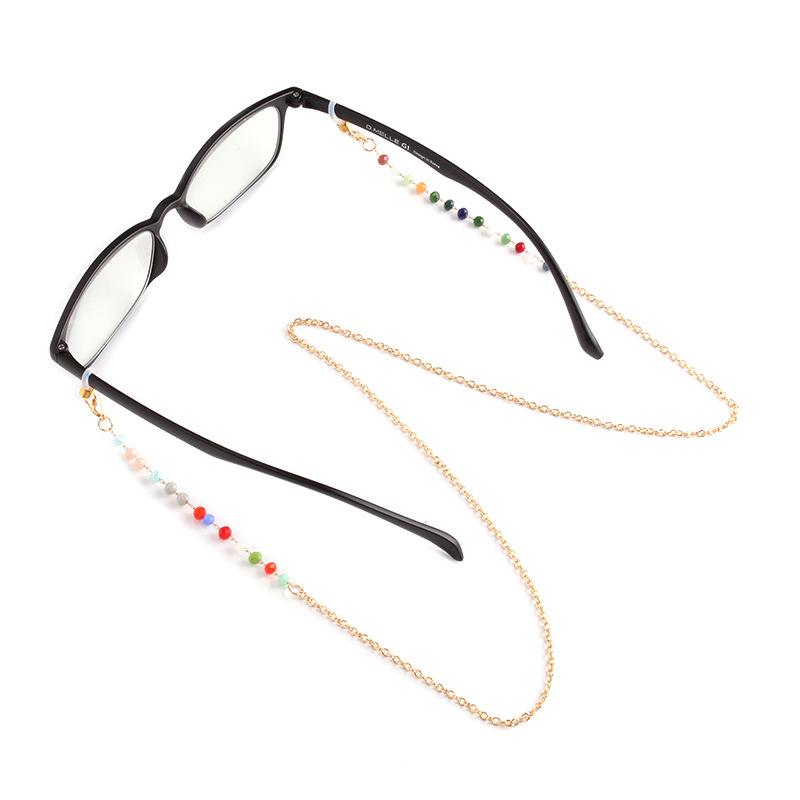 ins metal glasses chain simple mask chain fashion female glasses rope sunglasses anti-lost hanging neck chain accessories chain