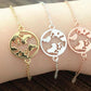 Necklace Explosive World Map Bracelet Head Jewelry Women's Accessories Creative