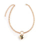 Jewelry Trend Love Necklace Female Personality Creative Fashion Necklace Ins Peach Heart Clavicle Chain