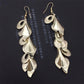 Exaggerated Trumpet Flower Earrings Tassel Earrings Jewelry