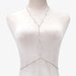 Fashion Flash Diamond Pendant Beach Body Chain Fashion Sexy Chest Chain Jewelry Sling Clothes Accessories