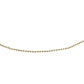 Jewelry Trend Hip Hop Metal Ball Chain Waist Chain Retro Geometric Single Layer Body Chain