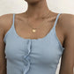 N853 Popular Jewelry Cold Simple Pendant Necklace Women's Geometric Love Elegant Clavicle Chain