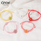 Summer small daisy bracelet hand-woven hand rope small fresh red rope bracelet Mori students girlfriends hand ornaments