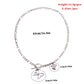 Jewelry Geometric OT Buckle Hollow Butterfly Pendant Necklace Ladies Three to One Trendy Love Heart Necklace
