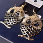 Owl Earrings Simple Actress Diamond Earrings