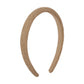 F4553 Retro Fashion Sponge Headband Hong Kong Braided Solid Color Headband Thin Edge Braided Temperament Hair Accessories Female