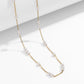 Sexy cold millet grain pearl waist chain women's trend geometric metal chain single layer body chain