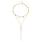 Exaggerated Long Star Pendant Clavicle Chain Temperament Necklace Neck Jewelry Net Red Short Necklace Female