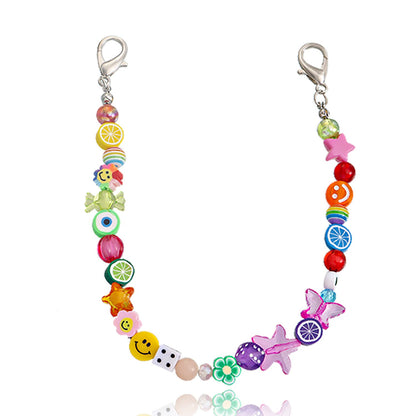 Ornaments Pastoral Contrast Color Mix and Match Multi-element Fruit Shoe Chain Accessories Women's Simple and Versatile Shoe Chain