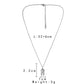 Fashion Personality Simple Niche Design Men's Stainless Steel Teeth Pendant Titanium Steel Necklace Necklace
