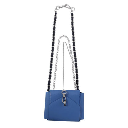 H12 Simple fashion bag PU chain net red foreign style satchel lady temperament French retro pocket